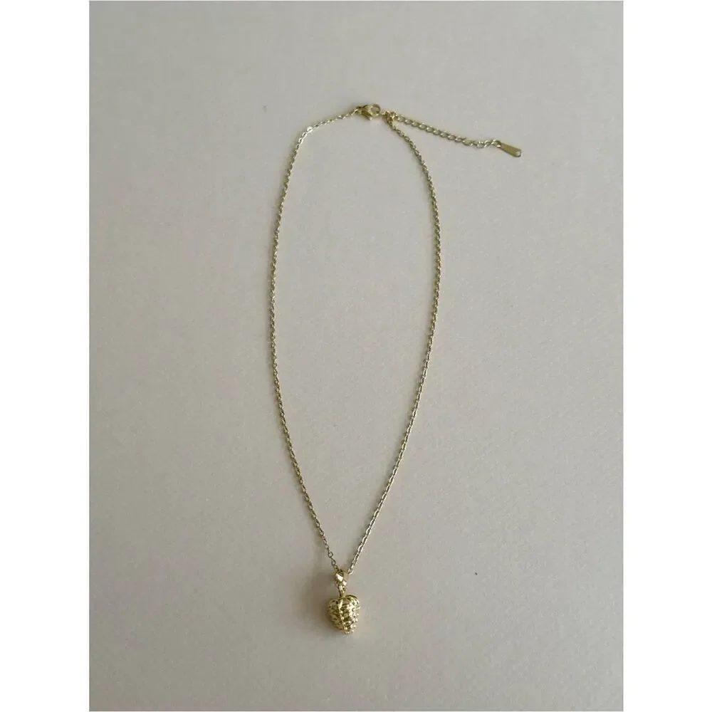 Strawberry necklace #2535